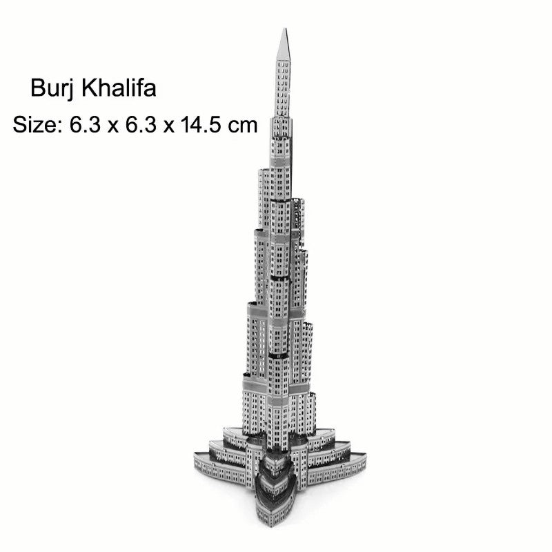 3D Burj Khalifa Jigsaw Puzzle 2.O