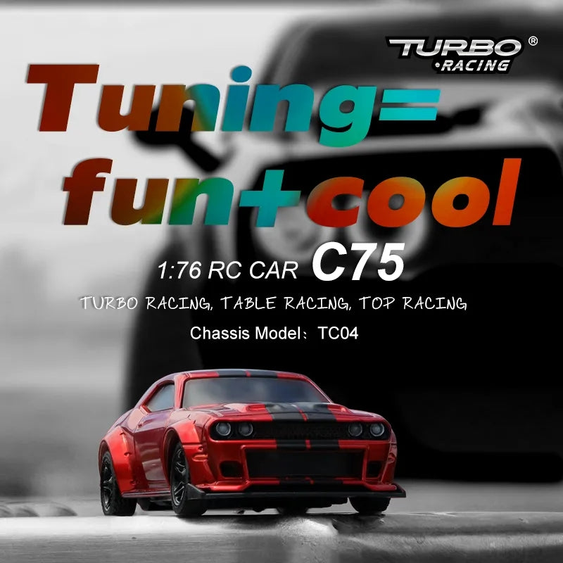 Turbo Racing C75 2.O 1:76 Remote Control RC Car