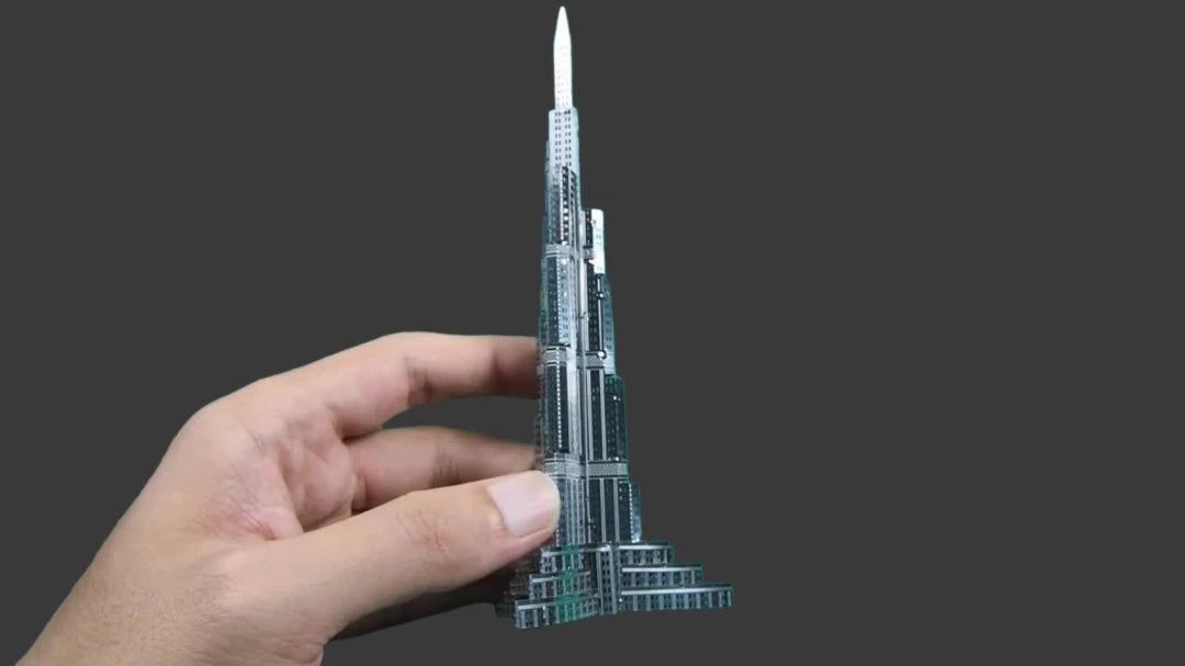 3D Burj Khalifa Jigsaw Puzzle 2.O